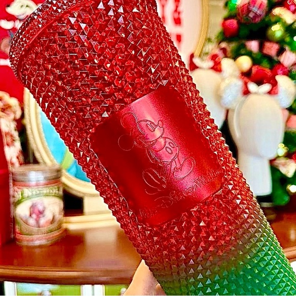 Starbucks Walt Disney World Christmas Red and Green Tumbler Brand New with Box. - Picture 2 of 5